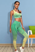 Gradient Sports Tank and Leggings Set - Hovatok