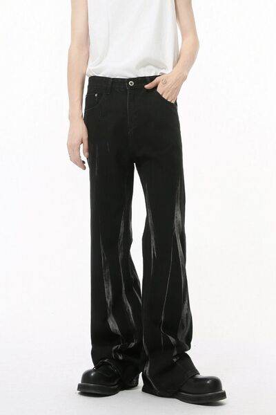 Tie-Dye Jeans with Pockets - Hovatok