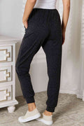 Basic Bae Leopard Print Joggers with Pockets - Hovatok