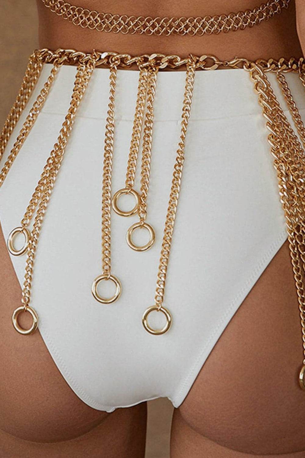 Fringe Chain Alloy Belt - Hovatok
