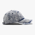 Distressed Cotton Adjustable Baseball Cap - Hovatok