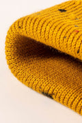Confetti Rib-Knit Cuff Beanie - Hovatok