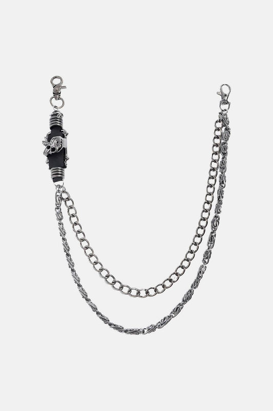 Double Layer Alloy Chain Belt - Hovatok