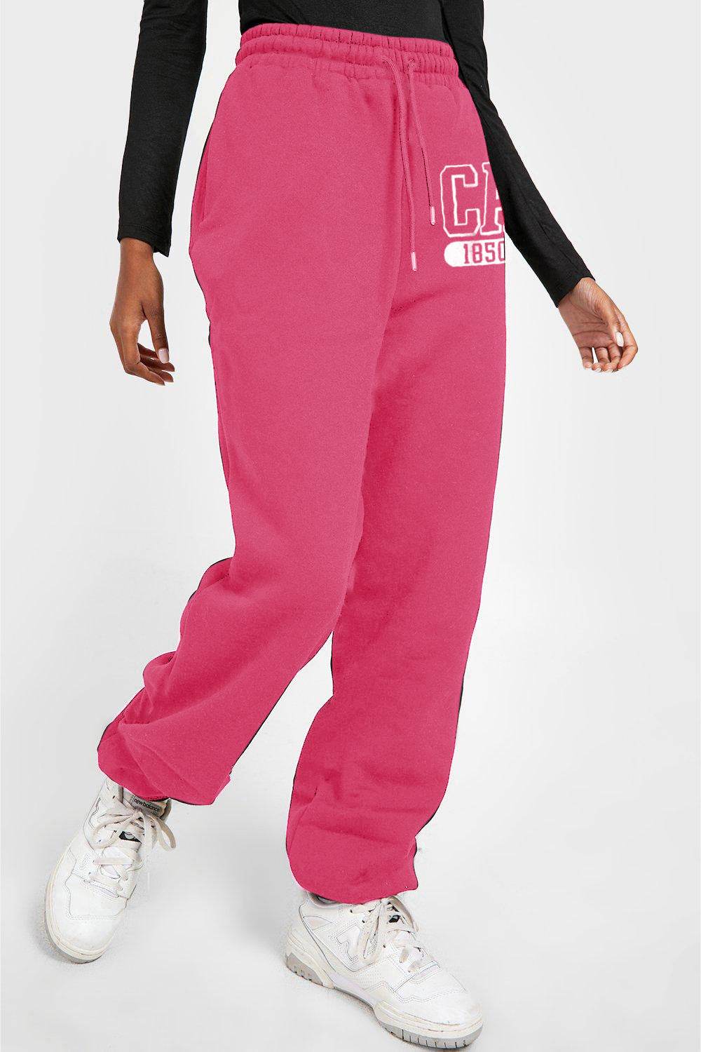 Simply Love Simply Love Full Size CA 1850 Graphic Joggers - Hovatok