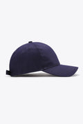 Plain Adjustable Cotton Baseball Cap - Hovatok