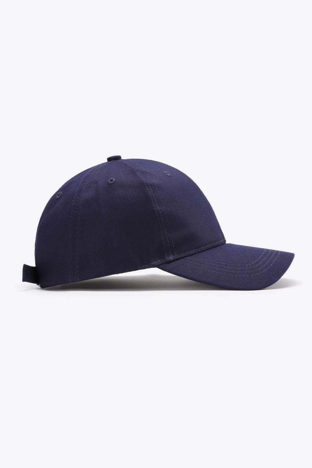 Plain Adjustable Cotton Baseball Cap - Hovatok