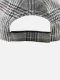 Plaid Adjustable Cotton Baseball Cap - Hovatok