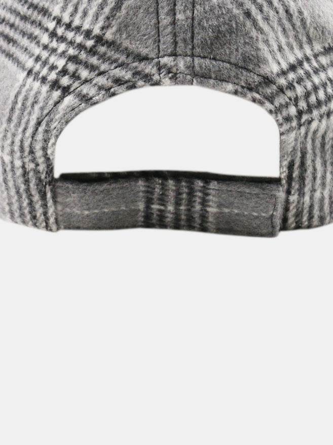 Plaid Adjustable Cotton Baseball Cap - Hovatok
