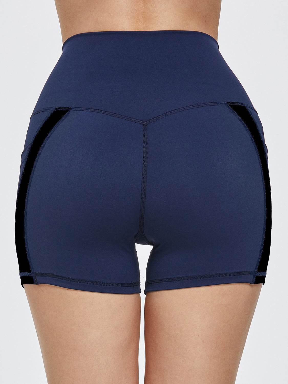 High Waist Active Shorts - Hovatok