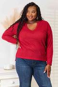 Culture Code Full Size Wide Notch Relax Top - Hovatok
