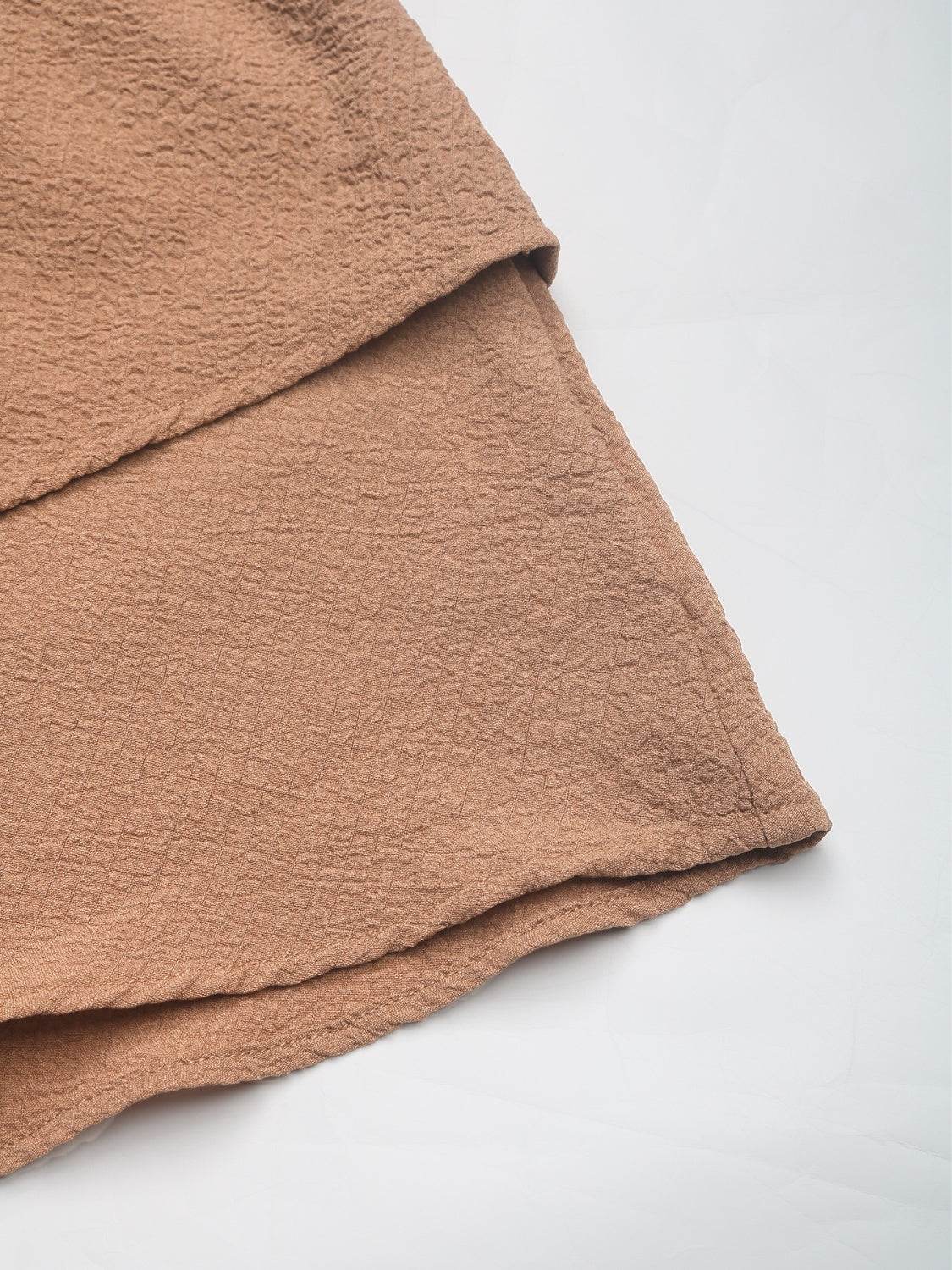 Perfee Tied Layered Shorts - Hovatok