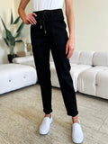 Judy Blue Full Size High Waist Double Roll Cuff Jeans - Hovatok