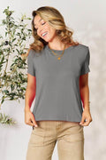 Basic Bae Full Size Round Neck Short Sleeve T-Shirt - Hovatok