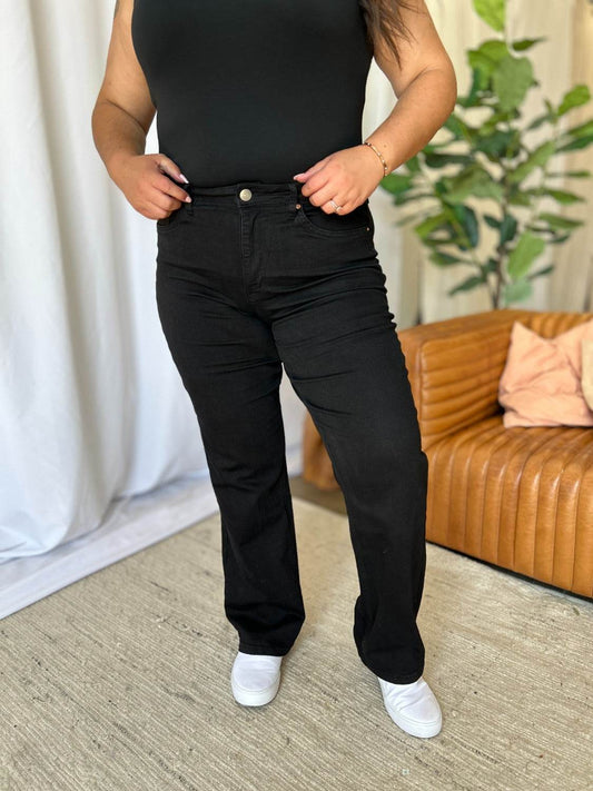 RFM High Rise Straight Tummy Control Jeans - Hovatok