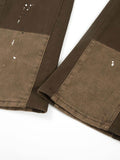 Men's Color Block Jeans with Pockets - Hovatok