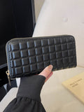 PU Leather Solid Color Wallet - Hovatok