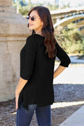 Basic Bae Full Size Round Neck Pocketed T-Shirt - Hovatok
