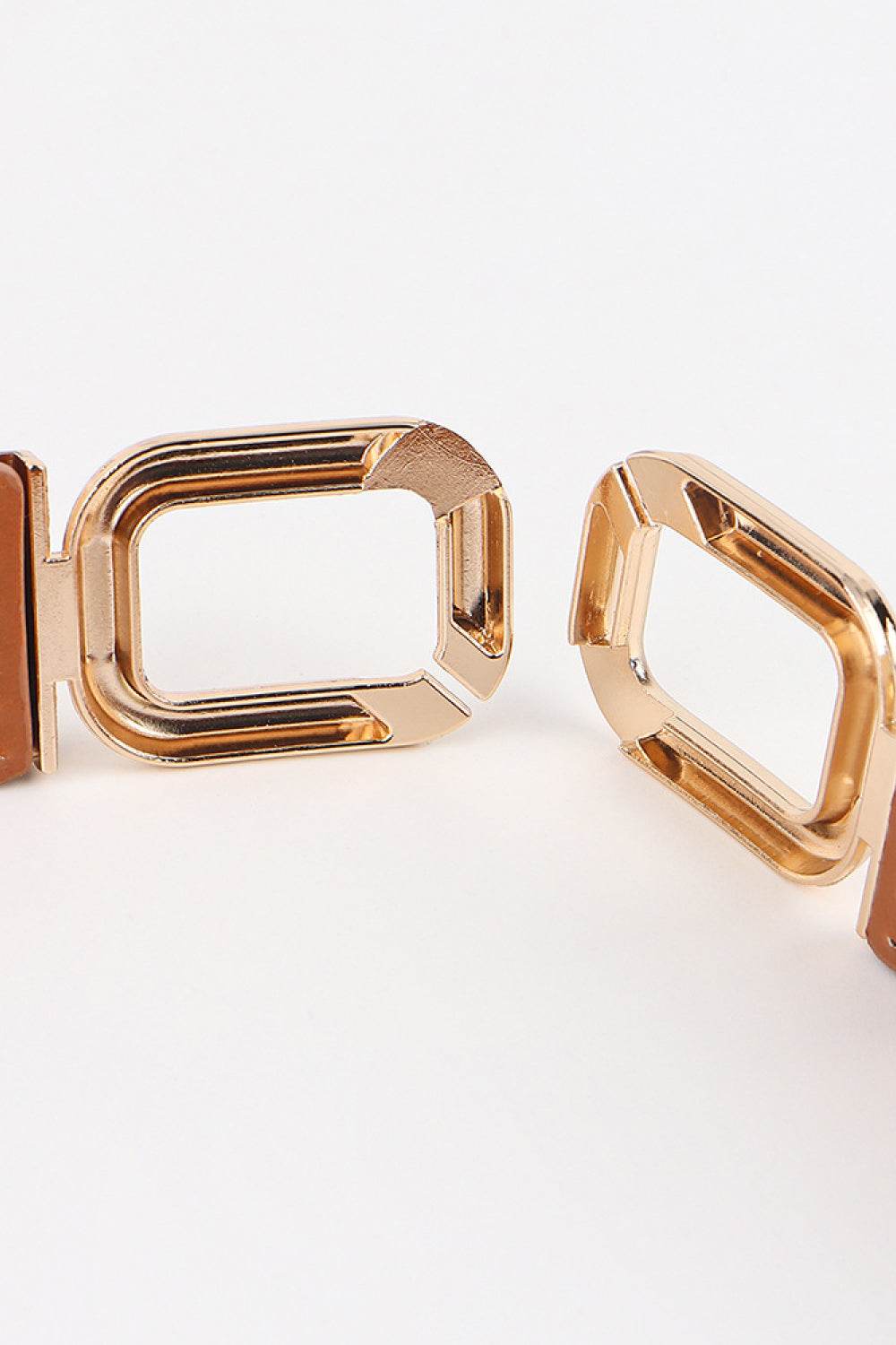 Geometric Double Buckle Elastic Belt - Hovatok