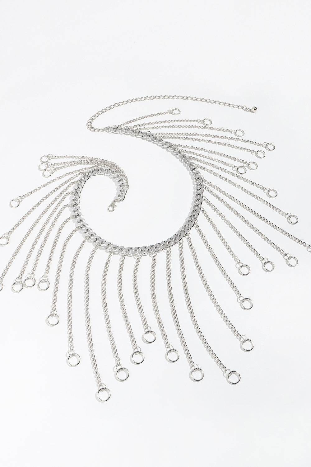 Fringe Chain Alloy Belt - Hovatok