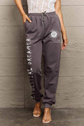 Simply Love Full Size CELESTIAL DREAMER Graphic Sweatpants - Hovatok