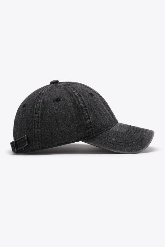 Plain Adjustable Baseball Cap - Hovatok