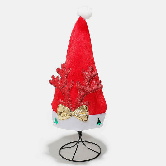2 Piece Antler Christmas Hat with pompom - Hovatok