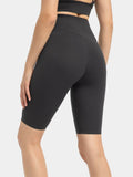 Millennia High Rise Wide Waistband Active Shorts - Hovatok