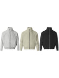 Men's Zip Up Stand Collar Jacket - Hovatok