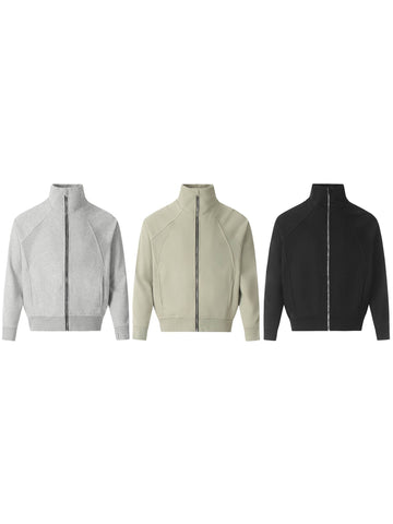 Men's Zip Up Stand Collar Jacket - Hovatok
