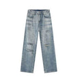 Distressed Wide Leg Jeans - Hovatok