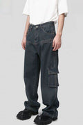 Men's Multi Pocketed Cargo Jeans - Hovatok