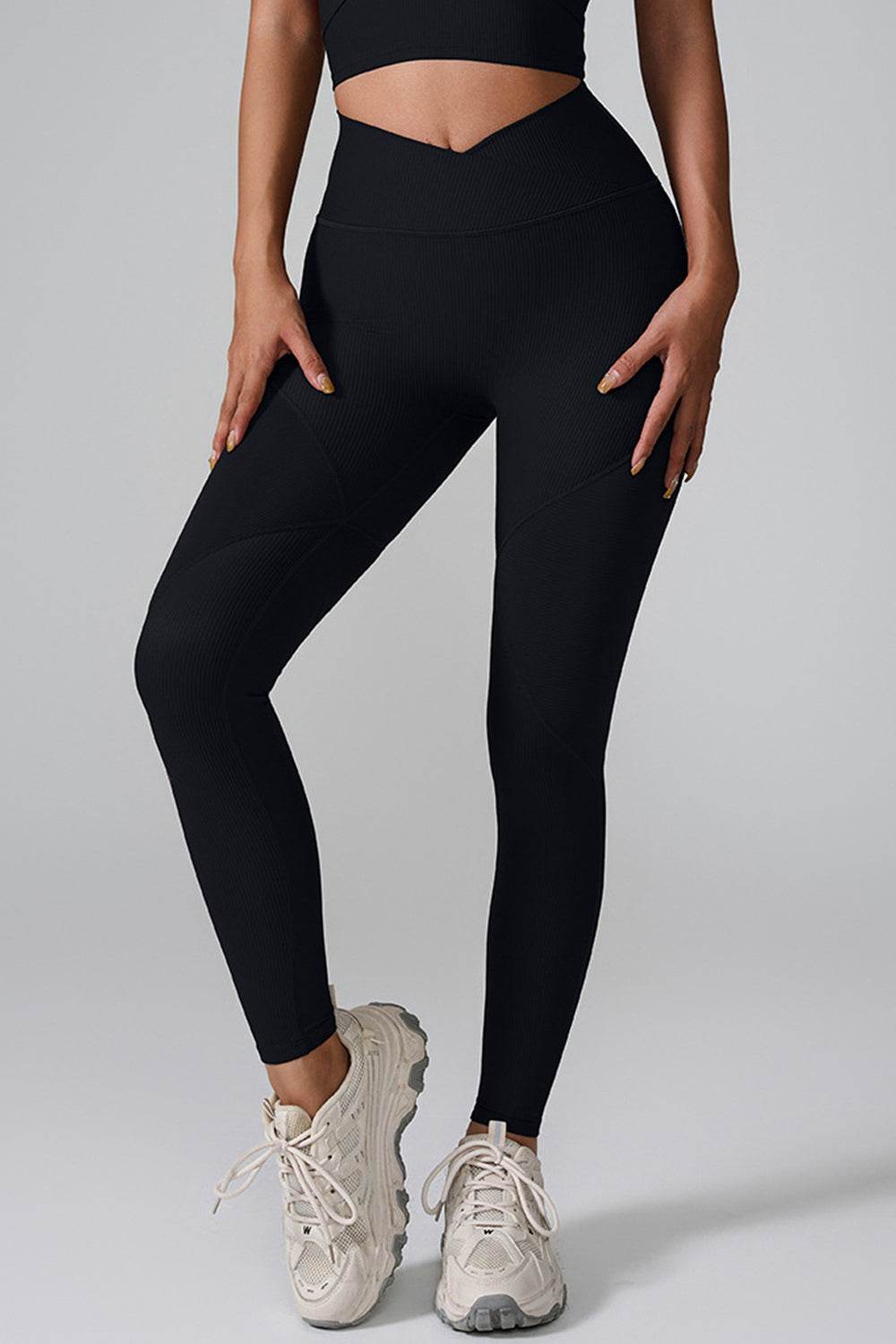 High Waist Active Leggings - Hovatok