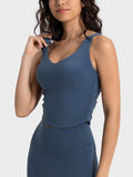 Millennia Cropped Sport Tank - Hovatok