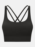 Millennia Crisscross Scoop Neck Active Tank - Hovatok
