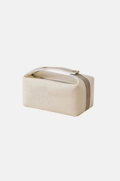 Zenana Waterproof Canvas Travel Cosmetic Bag - Hovatok