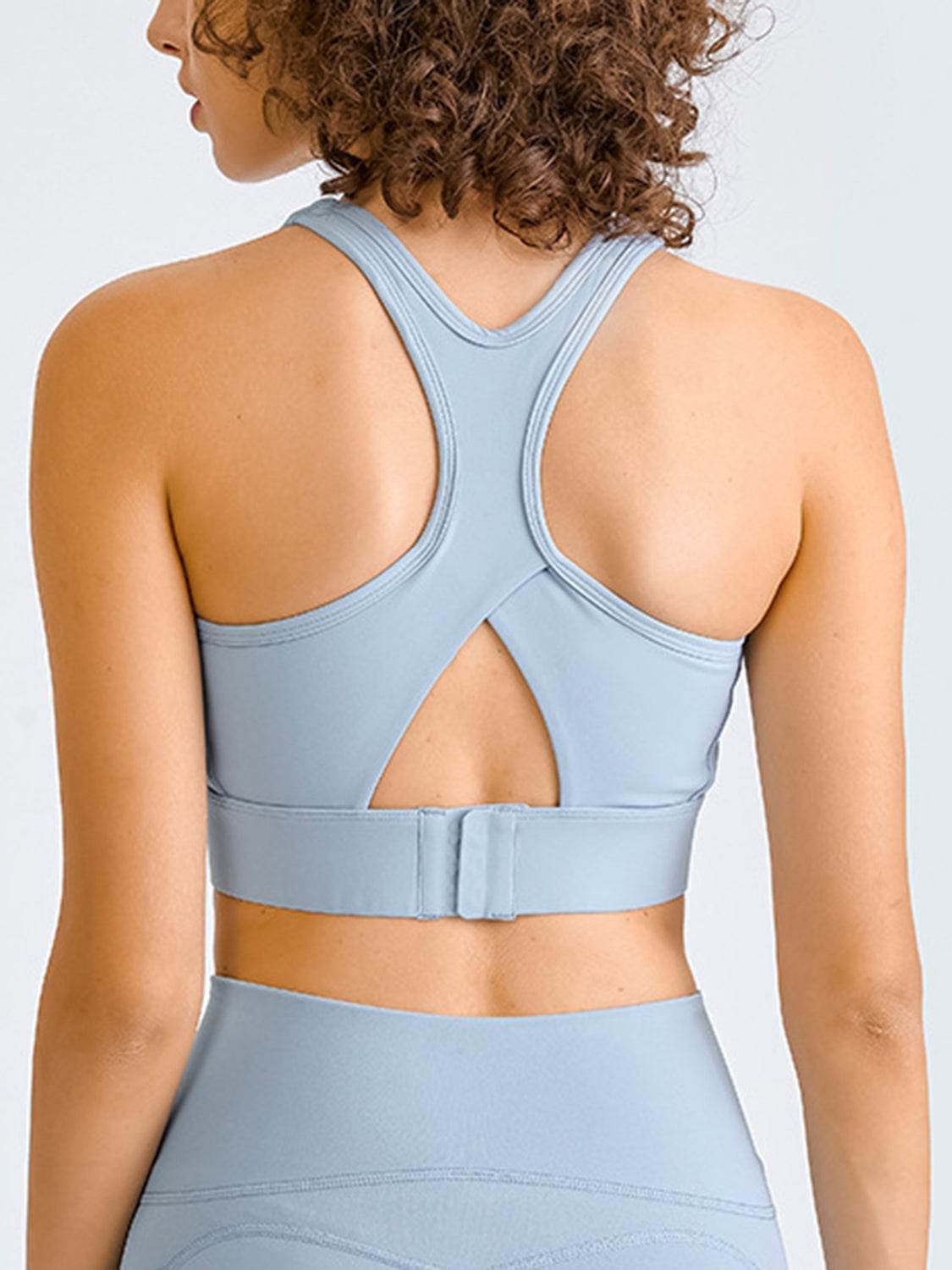 Millennia Double Take Square Neck Racerback Cropped Tank - Hovatok