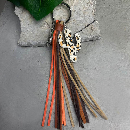 Cactus Keychain with Tassel - Hovatok
