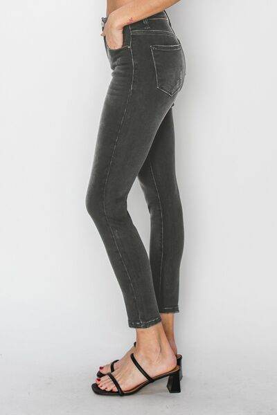 RISEN Full Size High Rise Ankle Skinny Jeans - Hovatok