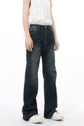 Raw Hem Jeans with Pockets - Hovatok