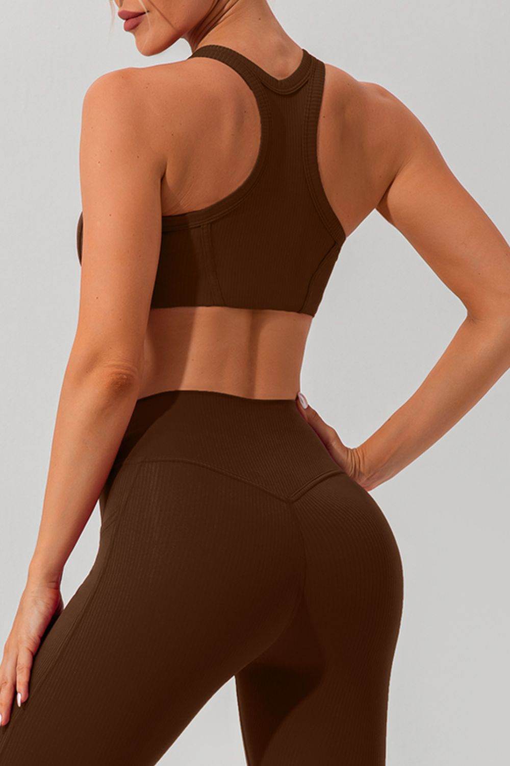 Round Neck Racerback Active Tank - Hovatok