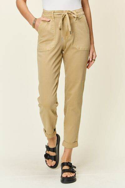 Judy Blue Full Size High Waist Jogger Jeans - Hovatok