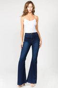 American Bazi Side Slit Flare Jeans - Hovatok