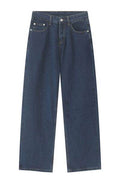 Men's Mid Rise Straight Leg Jeans - Hovatok