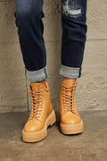 East Lion Corp Platform Combat Boots - Hovatok