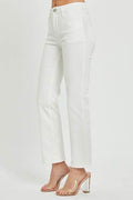 RISEN Full Size Mid Rise Jeans with Pockets - Hovatok