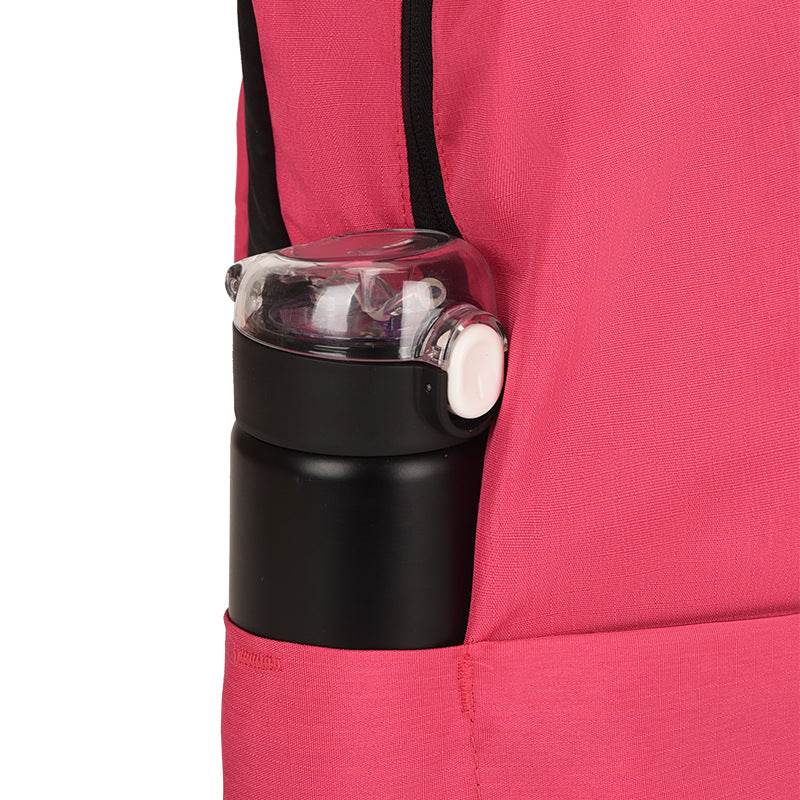 Solid Color Nylon Backpack Bag - Hovatok