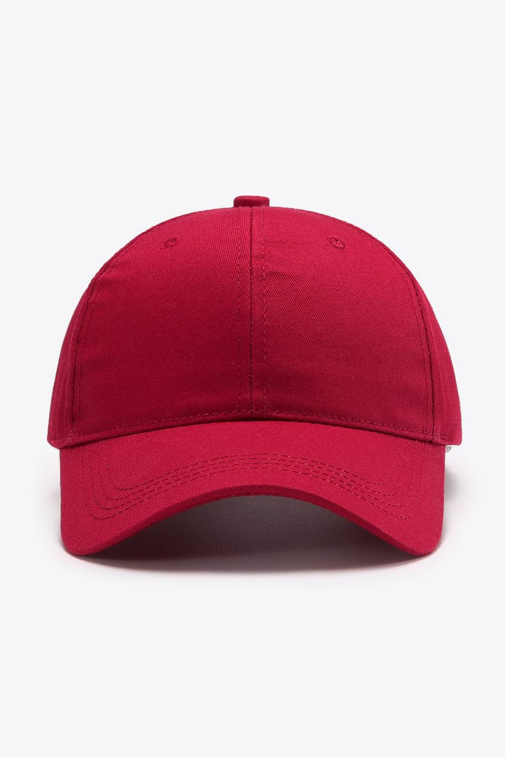 Plain Adjustable Cotton Baseball Cap - Hovatok