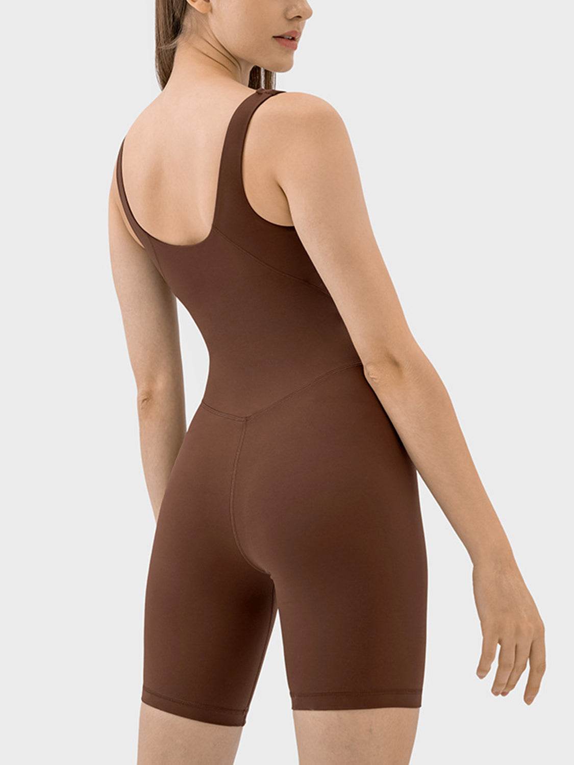 Millennia Wide Strap Active Romper - Hovatok