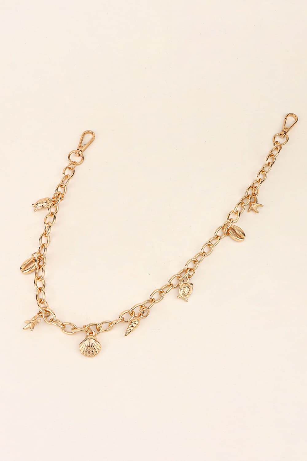 Sea Element Charm Iron Chain Belt - Hovatok