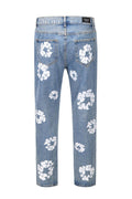 Men's Graphic Straight Leg Jeans - Hovatok